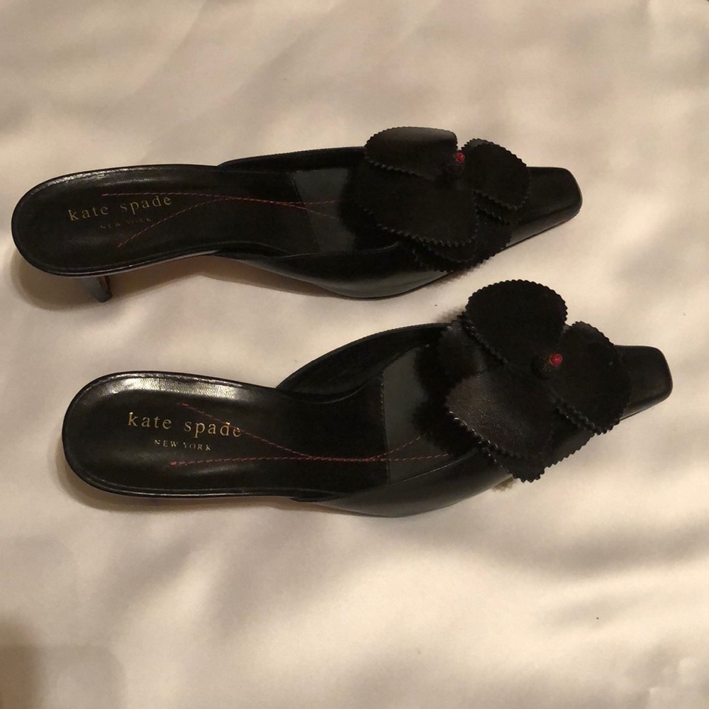 Katie Spade Black Heels